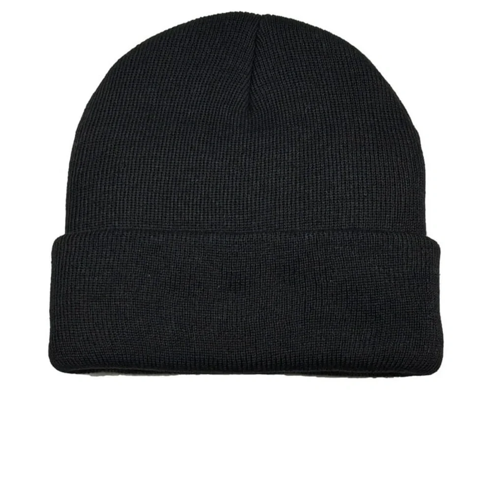 George Black Ribbed Beanie - Picture 2 of 3
